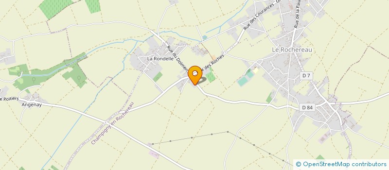 localisation de l'entreprise SCI DE LA TOUR  CHAMPIGNY EN ROCHEREAU