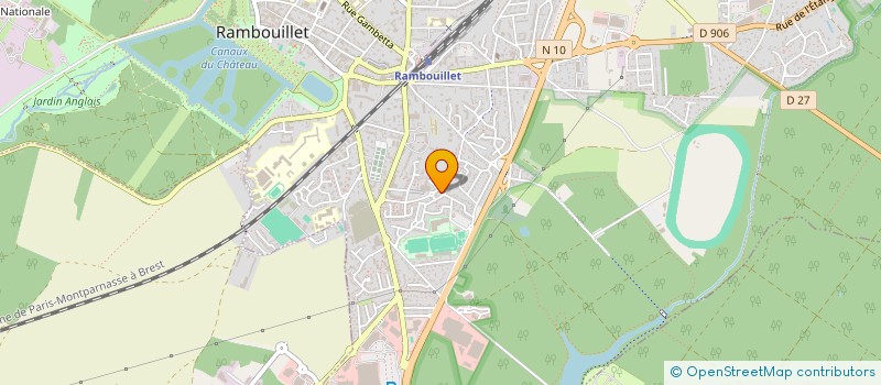 localisation de l'entreprise SCI DE LA TOUR  RAMBOUILLET