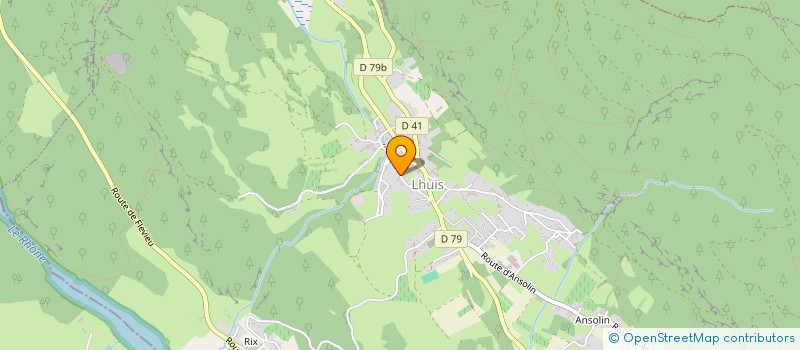 localisation de l'entreprise SCI DE LA TOUR  LHUIS