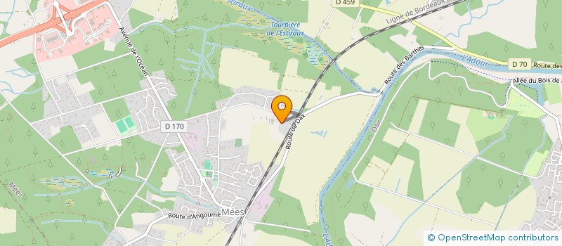 localisation de l'entreprise SCI DE LA TOUR  MEES