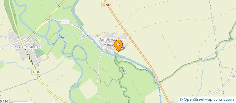 localisation de l'entreprise SCI DE LA TOUR à AMBLY-SUR-MEUSE