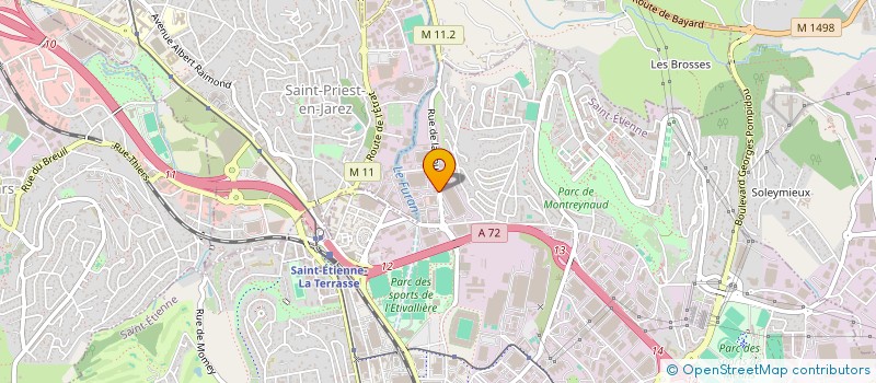 localisation de l'entreprise SCI DE LA TOUR  SAINT-ETIENNE