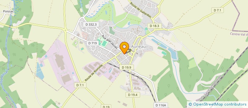 localisation de l'entreprise SCI DE LA TOUR à AUNEAU-BLEURY-SAINT-SYMPHORIEN