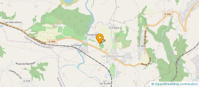 localisation de l'entreprise SCI DE LA TOUR  PELLEAUTIER