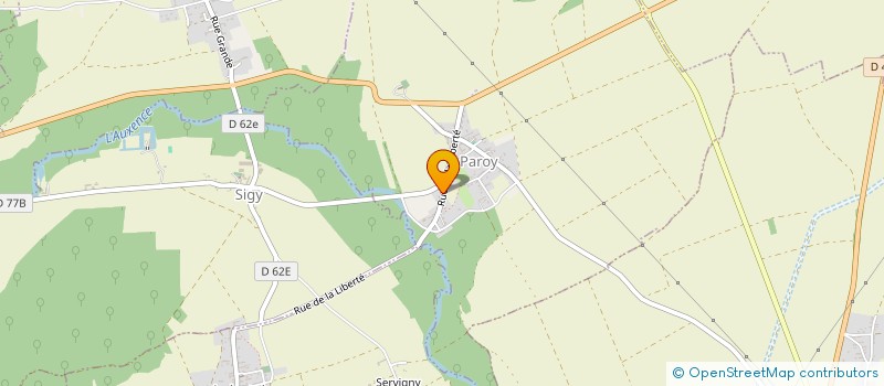 localisation de l'entreprise SCI DE LA TOUR  MONTIGNY-LENCOUP