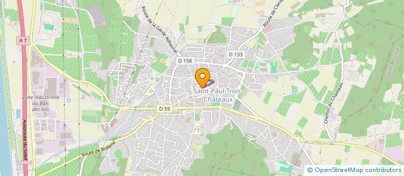 localisation de l'entreprise SCI DE LA TOUR  SAINT-PAUL-TROIS-CHATEAUX