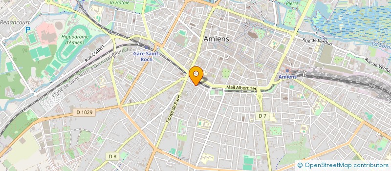 localisation de l'entreprise SCI DE LA TOUR à AMIENS