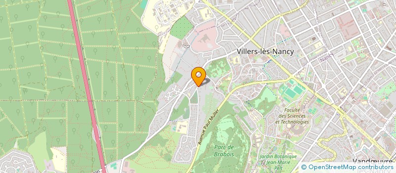 localisation de l'entreprise SCI DE LA TOUR à VILLERS-LES-NANCY