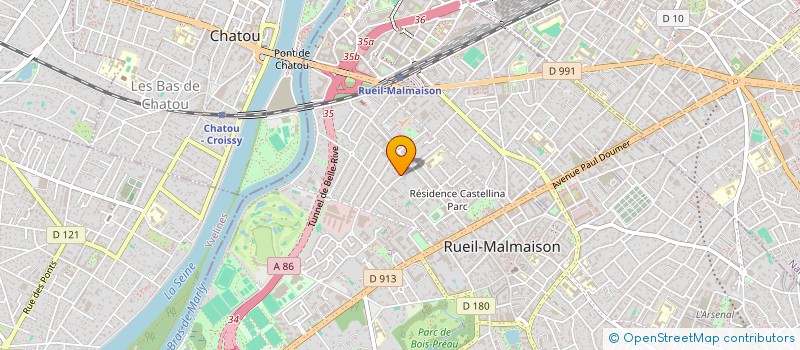 localisation de l'entreprise SCI DE LA TOUR à RUEIL MALMAISON