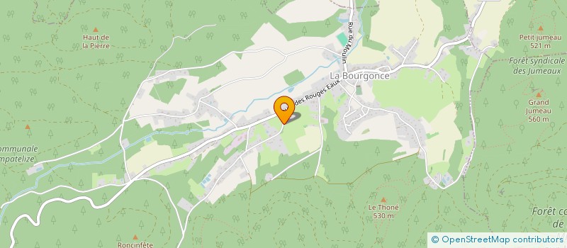 localisation de l'entreprise SCI DE LA TOUR  LA BOURGONCE