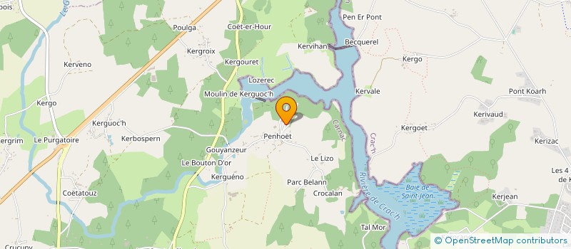 localisation de l'entreprise SCI DE LA TOUR  CARNAC