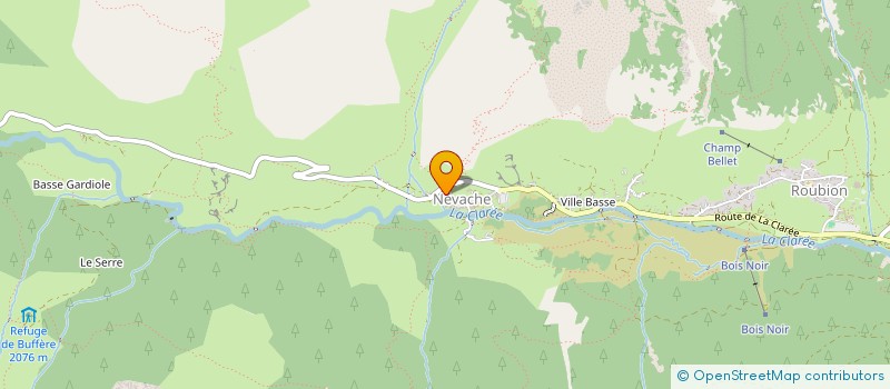 localisation de l'entreprise SCI DE LA TOUR  VILLAR-SAINT-PANCRACE