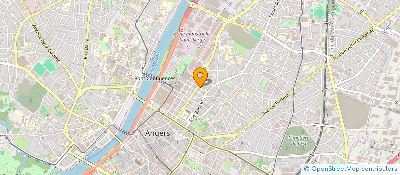 localisation de l'entreprise SCI DE LA TOUR A PLOMB  ANGERS