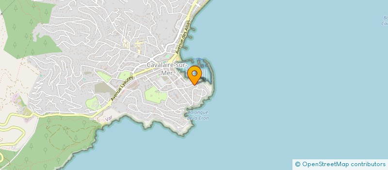 localisation de l'entreprise SCI DE LA TOUR BLANCHE à CAVALAIRE-SUR-MER