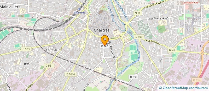 localisation de l'entreprise SCI DE LA TOUR CESAR à CHARTRES
