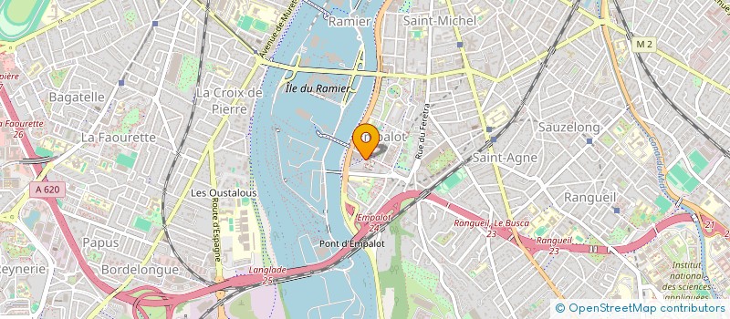 localisation de l'entreprise SCI DE LA TOUR D'AIX à TOULOUSE