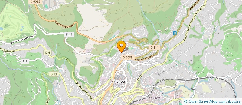 localisation de l'entreprise SCI DE LA TOUR DE CREST à GRASSE