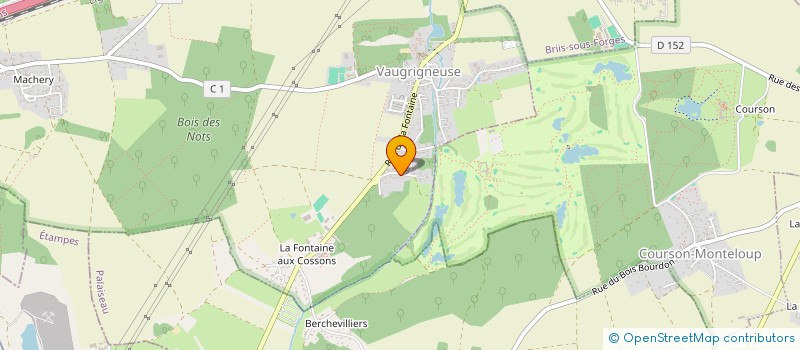 localisation de l'entreprise SCI DE LA TOUR DE LA RISLE  VAUGRIGNEUSE