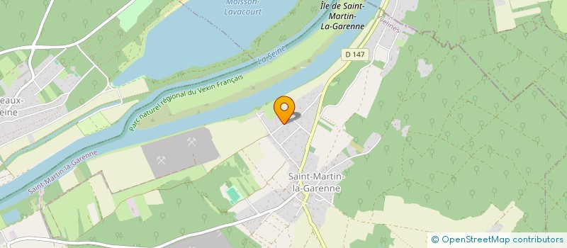 localisation de l'entreprise SCI DE LA TOUR DU MARCHE  SAINT-MARTIN-LA-GARENNE