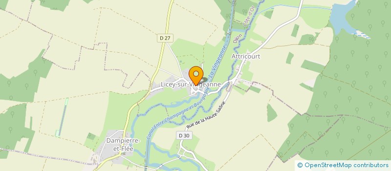 localisation de l'entreprise SCI DE LA TOUR DU PIN  BOURBERAIN