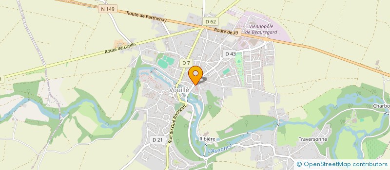 localisation de l'entreprise SCI DE LA TOUR DU POILE  VOUILLE