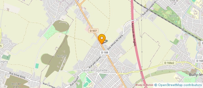 localisation de l'entreprise SCI DE LA TOUR EIFFEL  SAINS-EN-GOHELLE