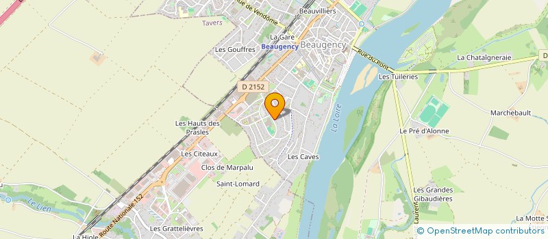 localisation de l'entreprise SCI DE LA TOURELLE  BEAUGENCY