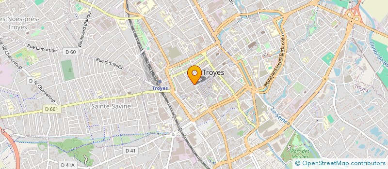 localisation de l'entreprise SCI DE LA TOURELLE à TROYES