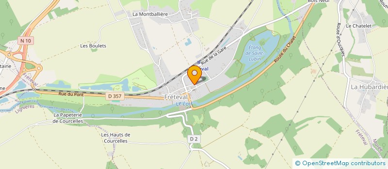 localisation de l'entreprise SCI DE LA TOURELLE à FRETEVAL