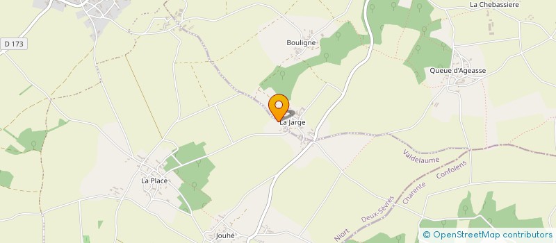 localisation de l'entreprise SCI DE LA TOURETTE  VALDELAUME