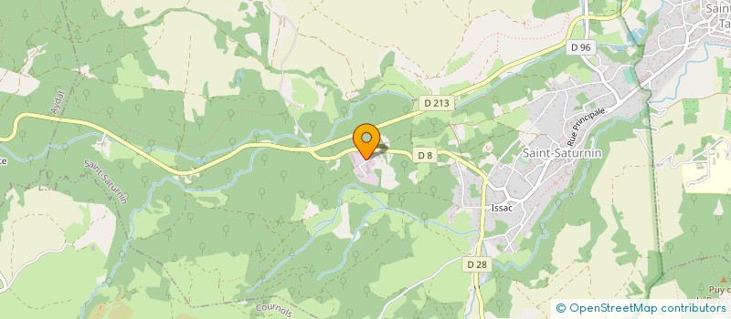 localisation de l'entreprise SCI DE LA TOURTELLE à SAINT-SATURNIN