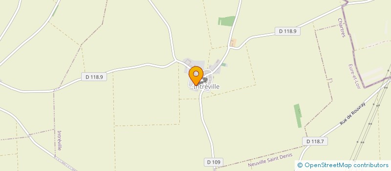localisation de l'entreprise SCI DE LA TOUZELLE TROIS à INTREVILLE