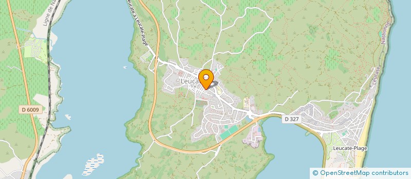 localisation de l'entreprise SCI DE LA TRANQUILLITE à LEUCATE