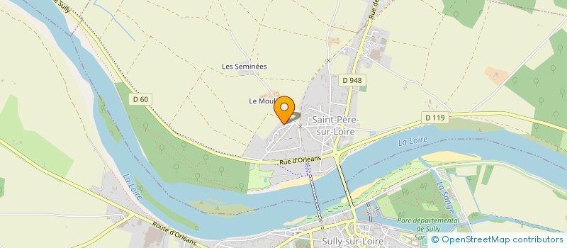 localisation de l'entreprise SCI DE LA TREILLE à SAINT-PERE-SUR-LOIRE