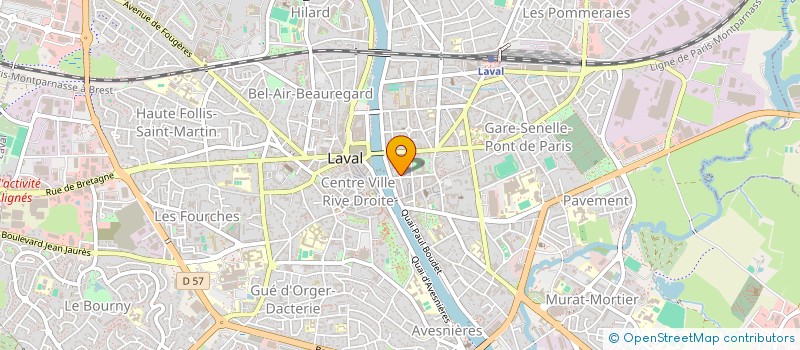 localisation de l'entreprise SCI DE LA TREMIERE à LAVAL