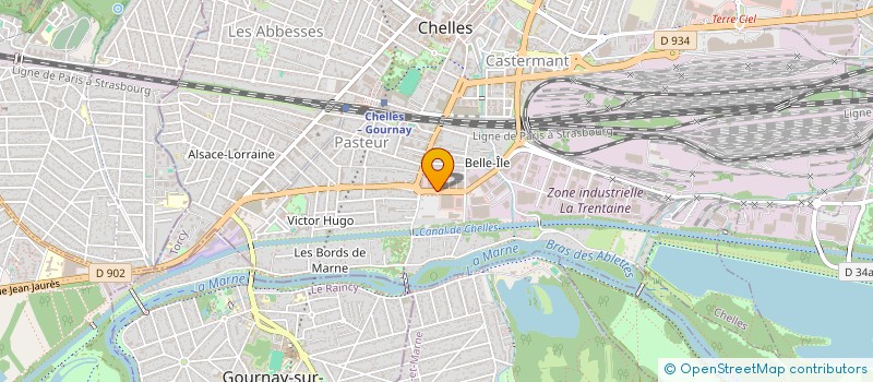 localisation de l'entreprise SCI DE LA TRENTAINE  REAU