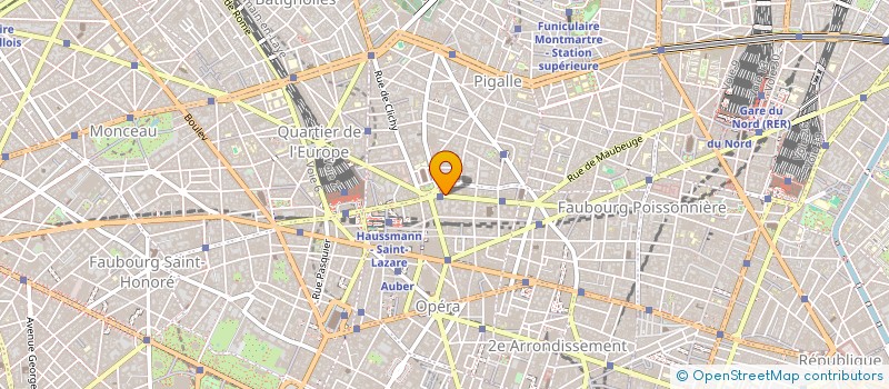 localisation de l'entreprise SCI DE LA TRINITE  PARIS