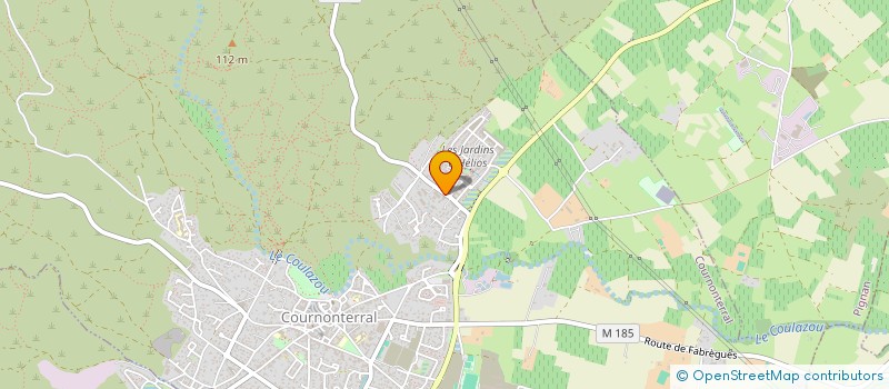 localisation de l'entreprise SCI DE LA TRIVIALE à COURNONTERRAL
