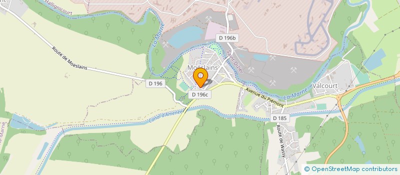 localisation de l'entreprise SCI DE LA TUILERIE à SAINT-DIZIER