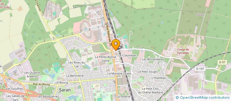 localisation de l'entreprise SCI DE LA TUILERIE à SARAN