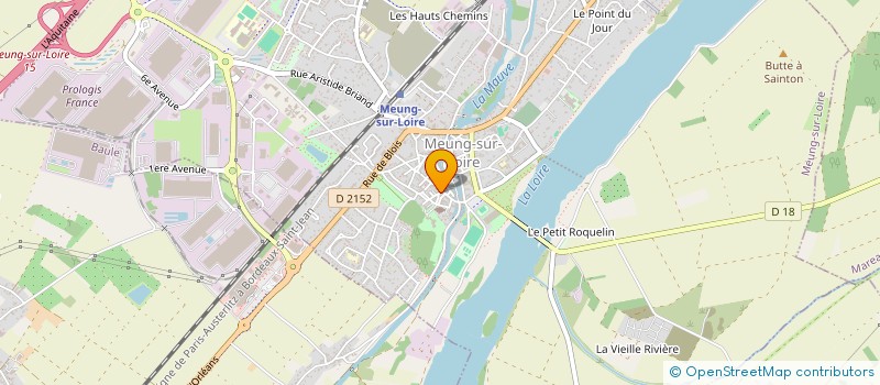 localisation de l'entreprise SCI DE LA TUILERIE à MEUNG-SUR-LOIRE