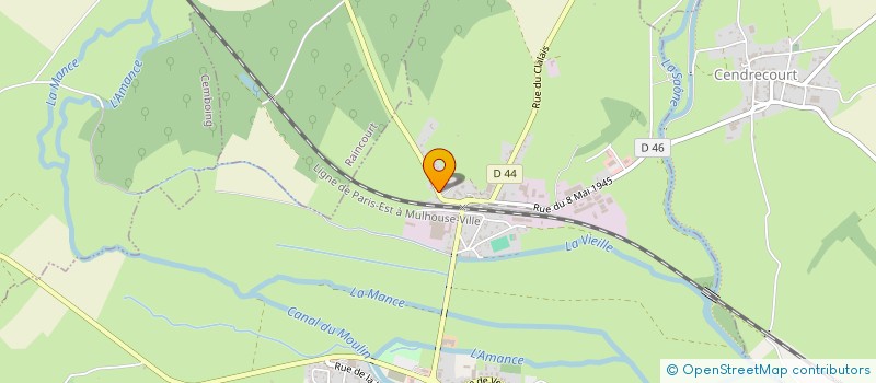 localisation de l'entreprise SCI DE LA TUILERIE  JUSSEY