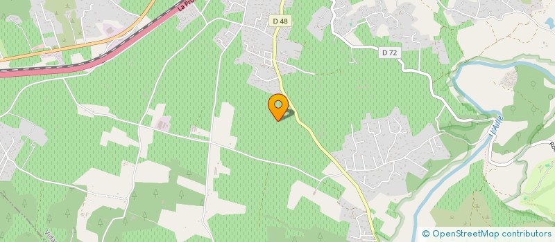 localisation de l'entreprise SCI DE LA TUILERIE  VIDAUBAN