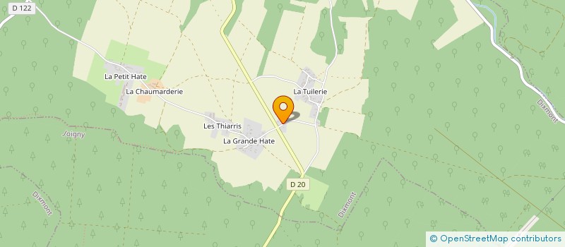 localisation de l'entreprise SCI DE LA TUILERIE à DIXMONT