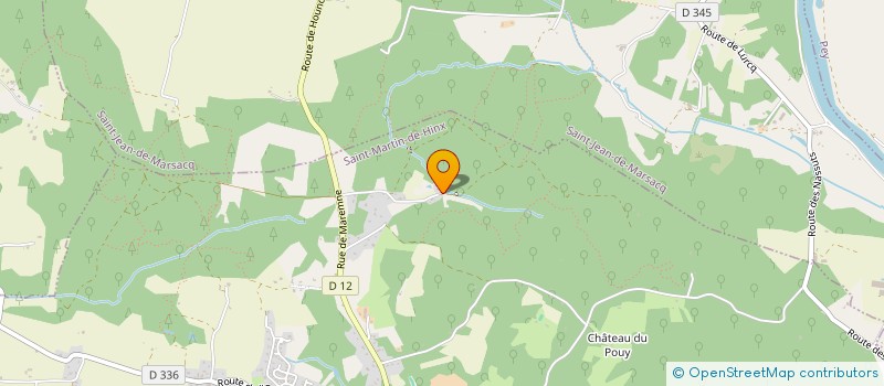 localisation de l'entreprise SCI DE LA TUILERIE  SAINT-MARTIN-DE-HINX