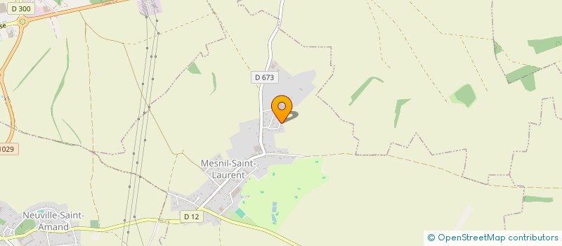 localisation de l'entreprise SCI DE LA TUILERIE  MESNIL-SAINT-LAURENT