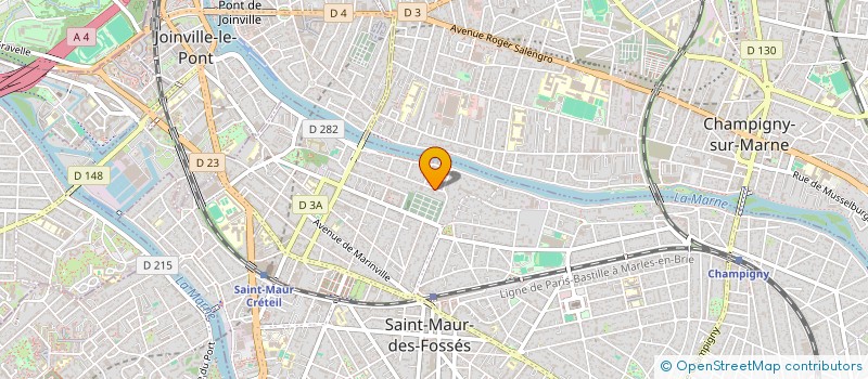 localisation de l'entreprise SCI DE LA TUILERIE à SAINT-MAUR-DES-FOSSES