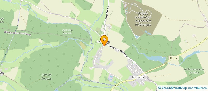 localisation de l'entreprise SCI DE LA TUILERIE  GRANGES