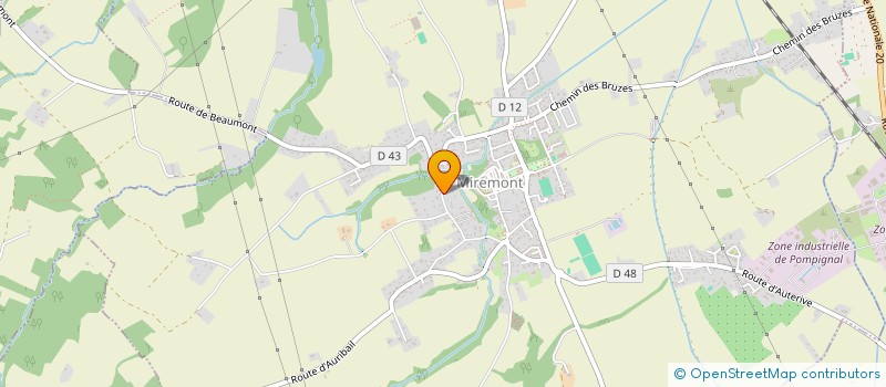 localisation de l'entreprise SCI DE LA TUILERIE  MIREMONT