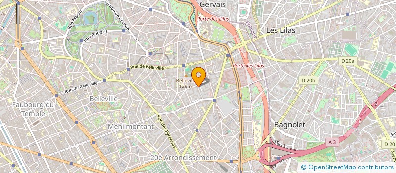 localisation de l'entreprise SCI DE LA TUILERIE  PARIS